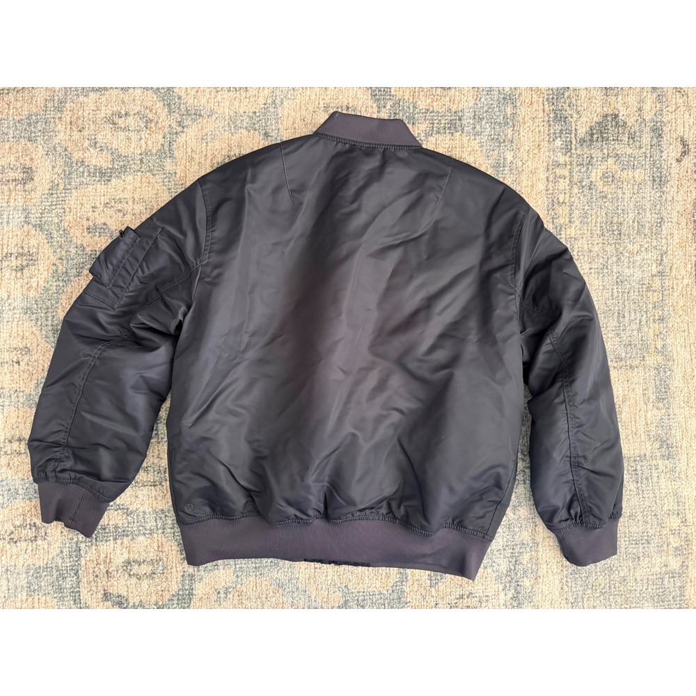 Lululemon Oversized Insulated‎ Flight Jacket Black Night / Black Medium NWT - Picture 6 of 6